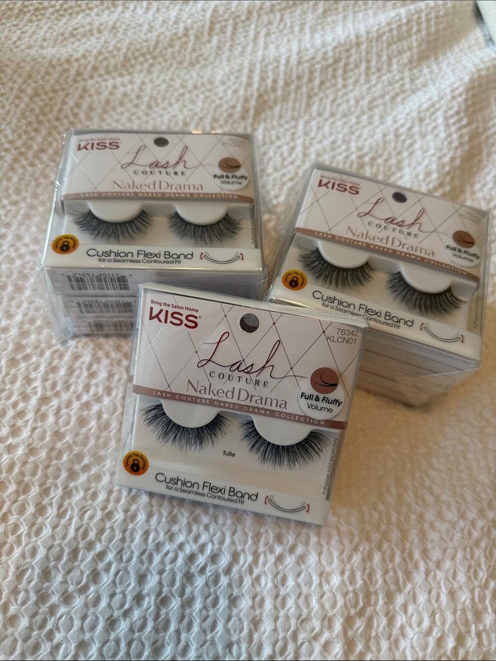 Kiss False Eyelashes - Tulle (7 sets)